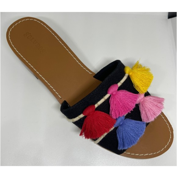 SOLUDOS Tassel City Slide Boho Sandals - Picture 6 of 10